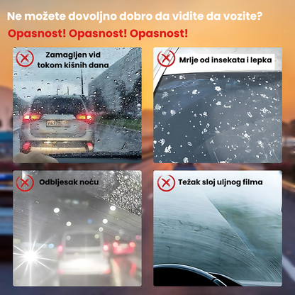 Četka za Uklanjanje Masnih Naslaga sa Stakla