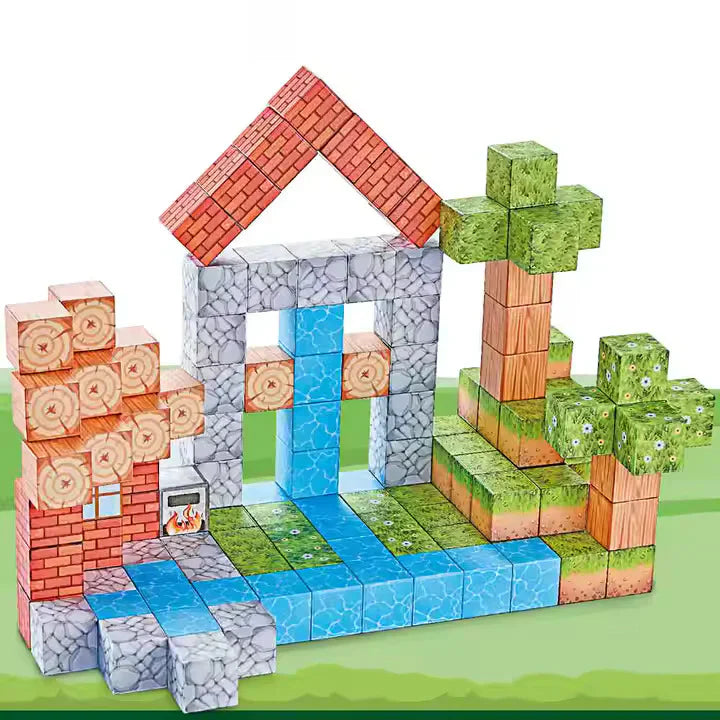Minecraft Magnetne Kocke (76 i 192 kom)