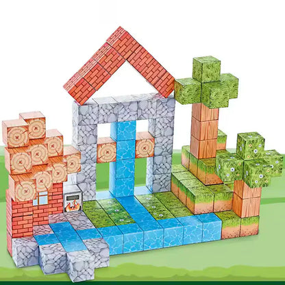 Minecraft Magnetne Kocke (76 i 192 kom)