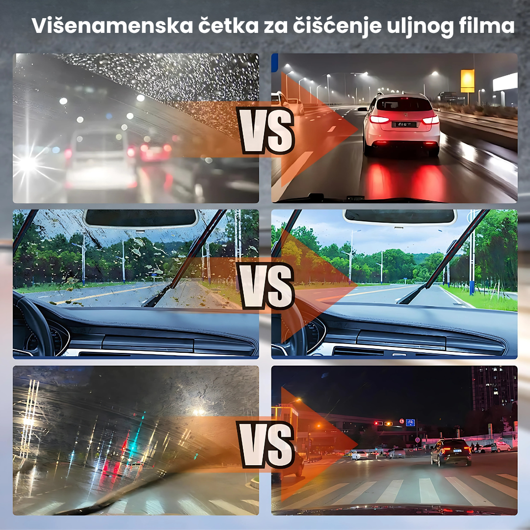 Četka za Uklanjanje Masnih Naslaga sa Stakla