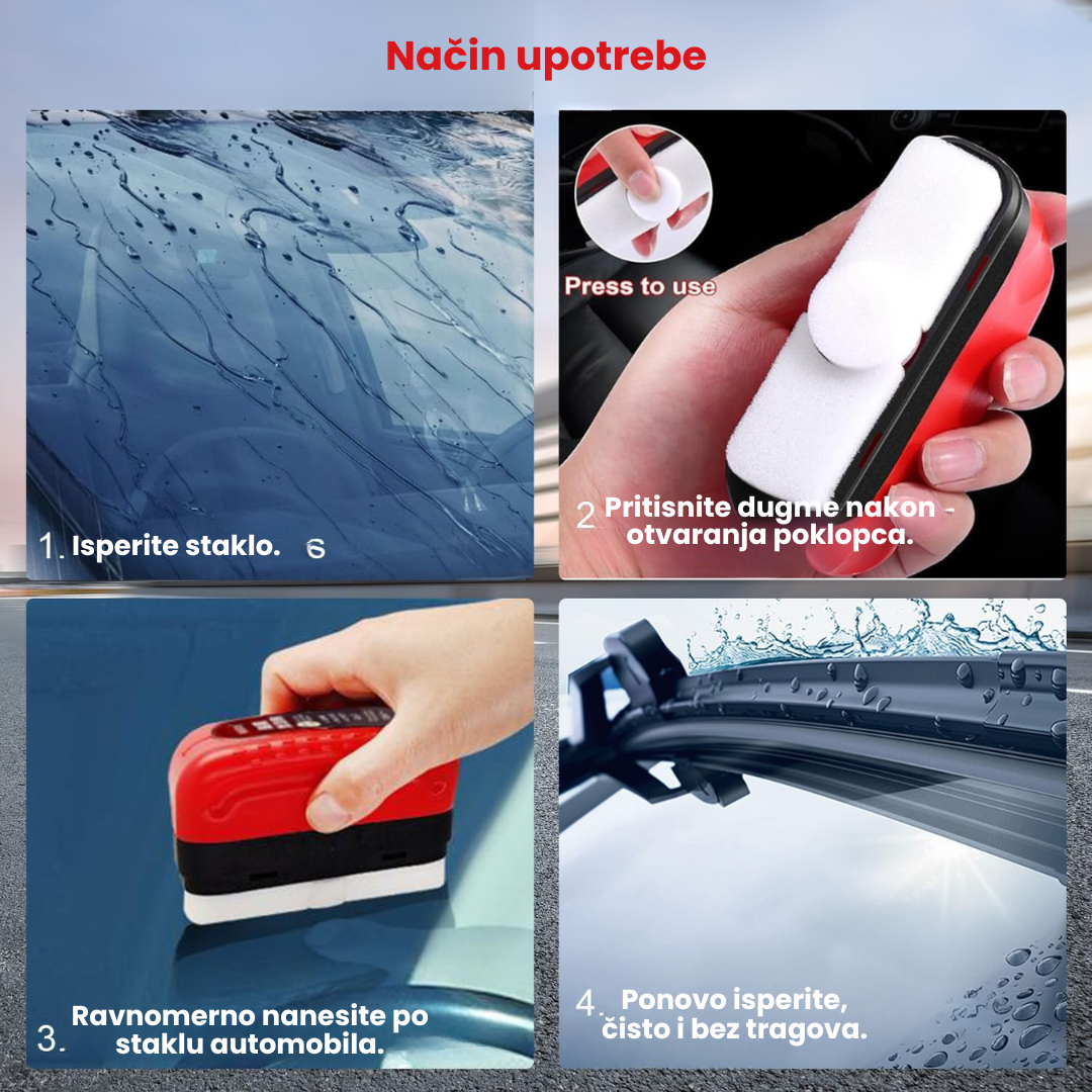 Četka za Uklanjanje Masnih Naslaga sa Stakla
