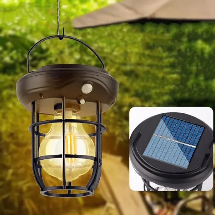 Solarna Baštenska Lampa sa Senzorom Pokreta (2 komada)