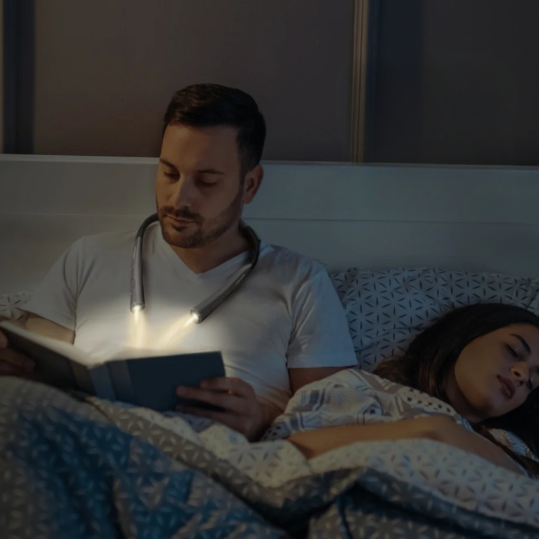 NeckLight - LED Bežična Lampa za Čitanje i Rad u Mraku