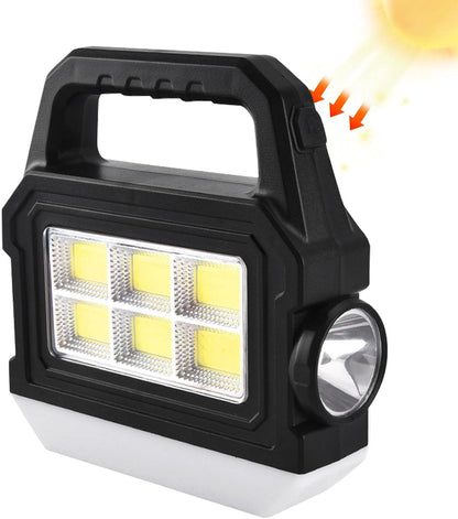 Solarna LED Kamp Lampa i Reflektor