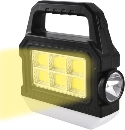 Solarna LED Kamp Lampa i Reflektor