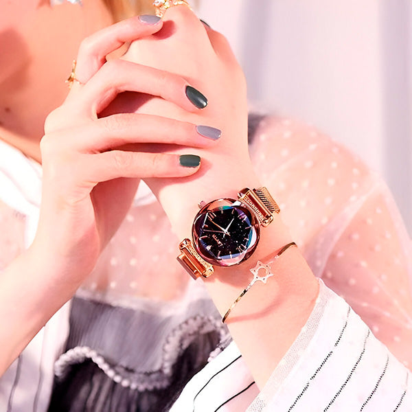 Magnetni sat sa zvezdanim nebom | STARRY TIME