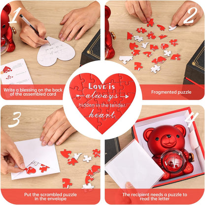 Meda sa ružom kutija za nakit | ROSBEAR