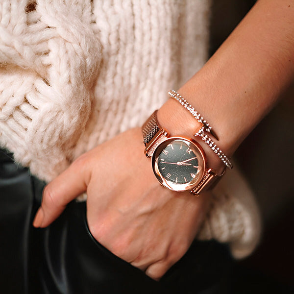 Magnetni sat sa zvezdanim nebom | STARRY TIME