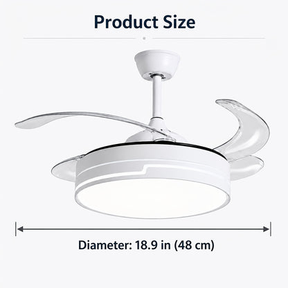 Plafonski Ventilator sa LED Rasvetom