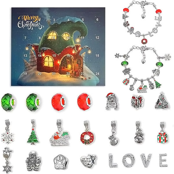 Set Narukvica za Božićni Adventski Kalendar - RASPRODAJA