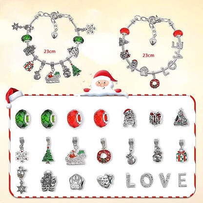 Set Narukvica za Božićni Adventski Kalendar - RASPRODAJA