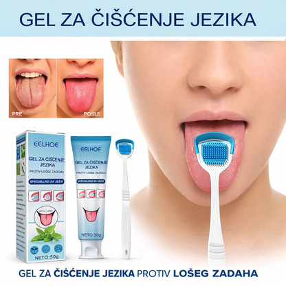 1+1 GRATIS - Set za Čišćenje Jezika