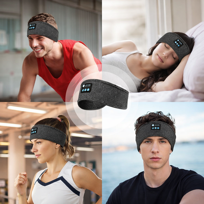 Bluetooth Traka za Glavu sa Bežičnim Slušalicama