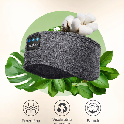 Bluetooth Traka za Glavu sa Bežičnim Slušalicama