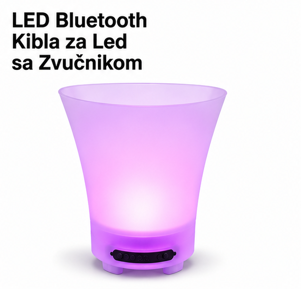 LED Bluetooth Kibla za Led sa Zvučnikom