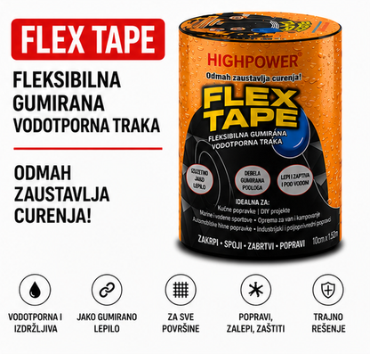 FLEX Traka - Odmah zaustavlja curenja!