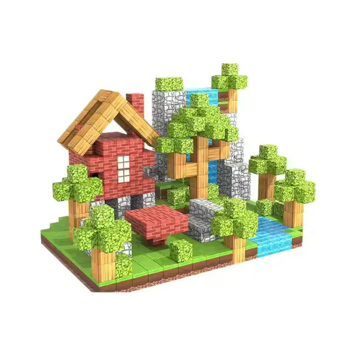 Minecraft Magnetne Kocke (76 i 192 kom)