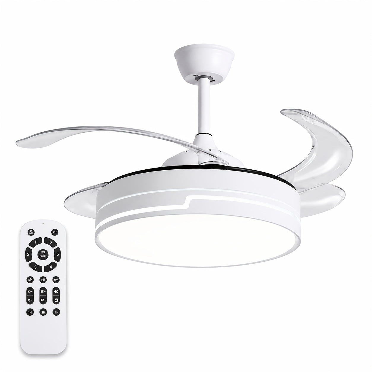 Plafonski Ventilator sa LED Rasvetom