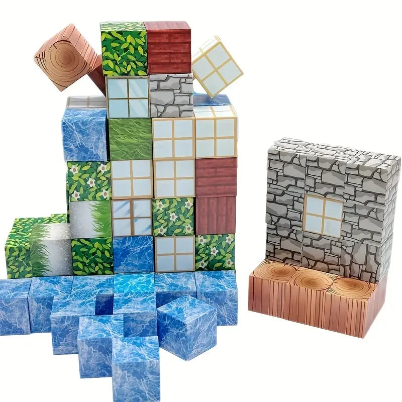 Minecraft Magnetne Kocke (76 i 192 kom)