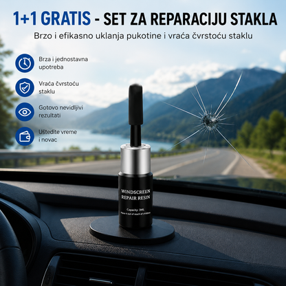 1+1 GRATIS - Set za Reparaciju Stakla